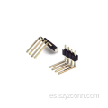 Conector de cabezal de clavija de paso de 2,54 mm 4P